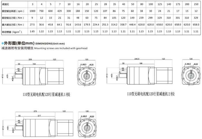 無(wú)刷電機(jī)行星減速器 (11)